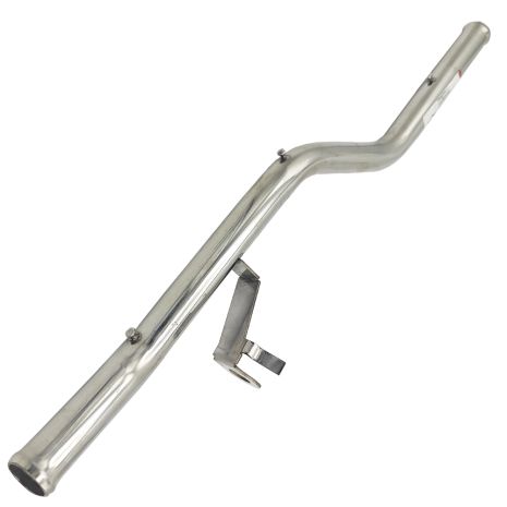 Патрубок охолодження 054121071 Audi з нержавійки - ДОВІЧНА ГАРАНТІЯ, ACS (Р373)