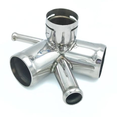 Фланец под датчик Skoda Octavia, VW Golf (1J0121087A) из нержавеющей стали, ACS (Р71)