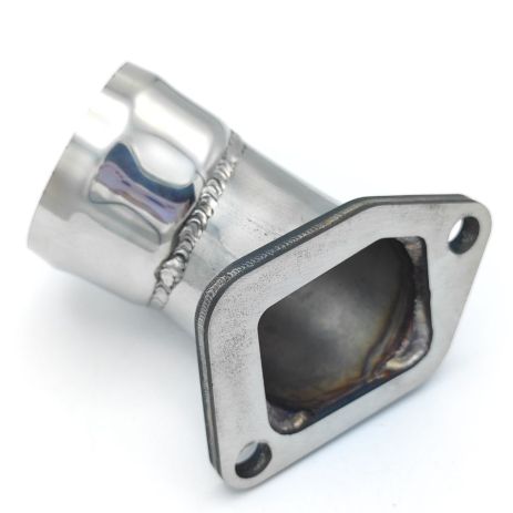 Патрубок помпи 53201303058 KamAZ з нержавійки - ДОВІЧНА ГАРАНТІЯ, ACS (Р664)