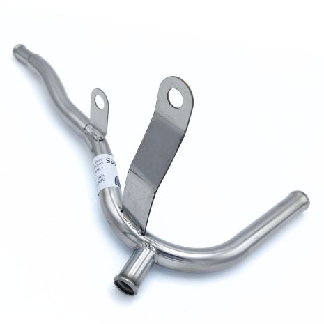 Патрубок охолодження 026121065H Audi з нержавійки - ДОВІЧНА ГАРАНТІЯ, ACS (Р555)