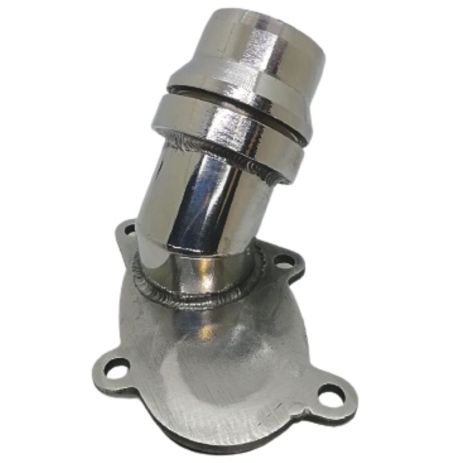 Фланец термостата 06K121011C Audi, VW из нержавейки - ПОЖИЗНЕННАЯ ГАРАНТИЯ, ACS (Р49)