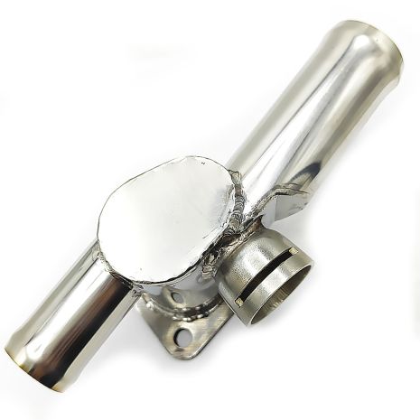 Фланец охлаждения 06A121132AG Audi, Seat, Skoda, VW из нержавейки - ПОЖИЗНЕННАЯ ГАРАНТИЯ, ACS (Р248)