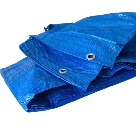 Захисний тент Пландека Тарпаулін 3x4м (60г/м2) з люверсами (Wimar) Польща