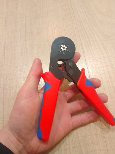 Кліщі обтискні затискні Wozobuy hsc8 6-6A інструмент обтискання