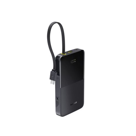 Повербанк Baseus EnerFill FC51 Bipow2 Pro Digital Display Built-in Cable 22.5W 10 000 mAh Black E0027600