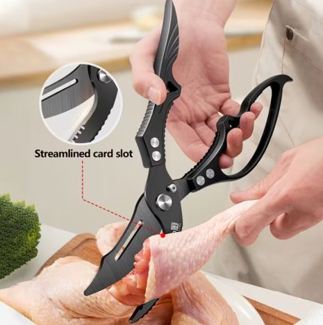 Міцні кухонні ножиці з неіржавкої сталі
