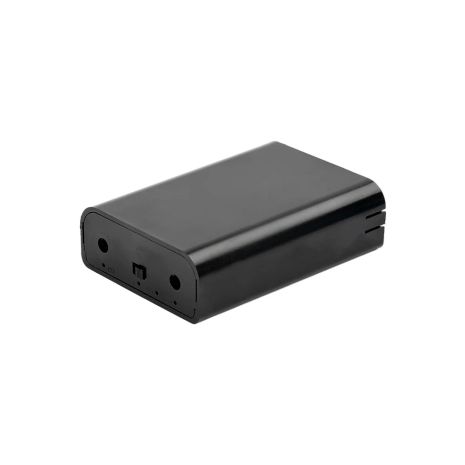 ИБП UPS DC 24W 12V под АКБ 3x18650 до 3x3400mAh DC 5.5x2.1, БЕЗ АКБ, БЕЗ БЛОКА ПИТАНИЯ Black