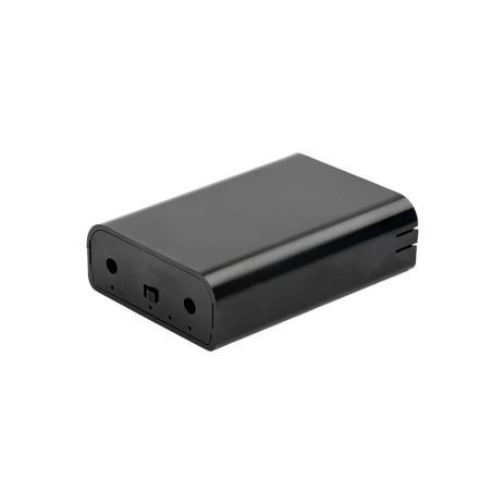 ДБЖ UPS DC 24W 12V під АКБ 3x18650 до 3x3400mAh DC 5.5x2.1, БЕЗ АКБ, БЕЗ БЛОКУ ЖИВЛЕННЯ, Black