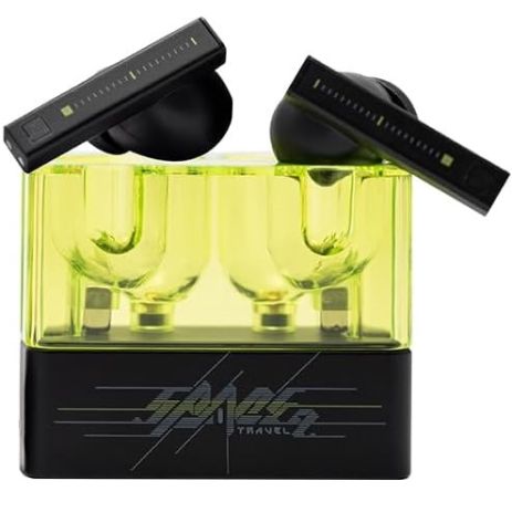 Moondrop Space Travel 2 — беспроводные наушники, с шумоподавлением и Bluetooth 6.0 черные