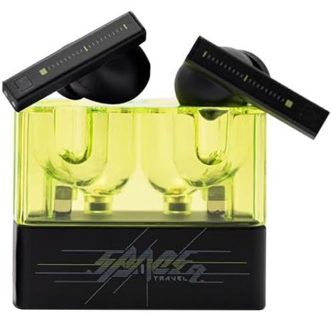 Moondrop Space Travel 2 – бездротові навушники, з шумозаглушенням та Bluetooth 6.0 чорні