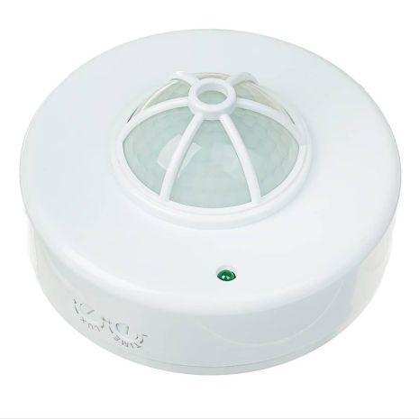 Датчик движения Sirius MS-360Р-03 белый IP44, 2-12 метров, 10 сек-7 мин.