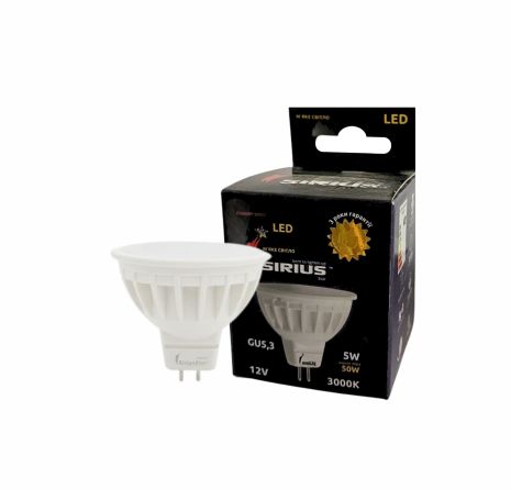 2505 G-лампа LED MR16 GU5.3 12V 5W 3000K