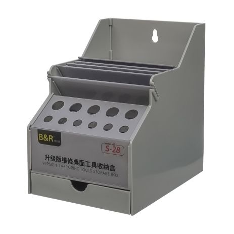 Пластиковий інструментальний органайзер B&R S-28, 12 x 16 x 17 см