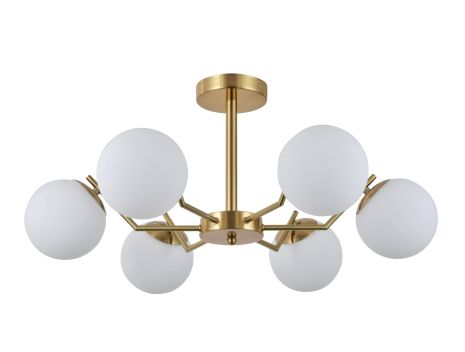 Люстра декоративна Sirius 74534/6 CP на 6 плафонiв