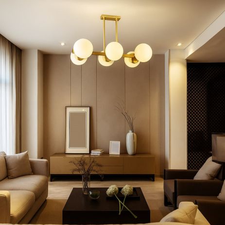 Люстра B NQ6625/6 GD золото