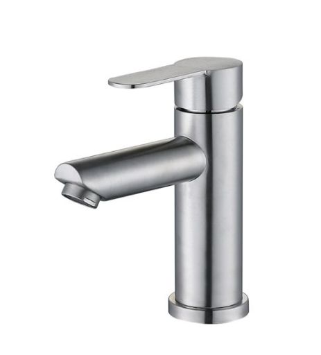 Змішувач для умивальника з нержавіючої сталі MiX DAX 001 A