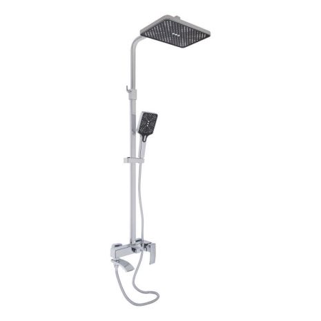 Душова система універсальна Qtap Swan Cascada на три споживачі (з виливом) QTSWA111CRM45566 Chrome
