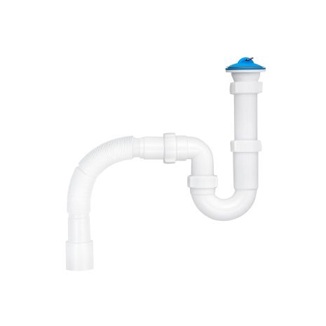 Сифон для кухонної мийки ANIplast 1 1/2"х40 мм з нарізним випуском D0115EU