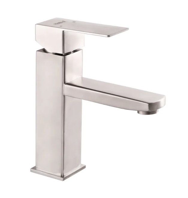 Змішувач для умивальника з нержавіючої сталі Haiba KUB 001 Змішувач для умивальника з нержавіючої сталі Haiba KUB 001