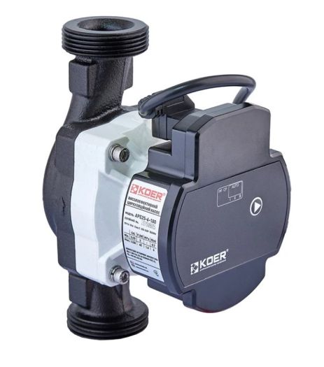 Энергосберегающий циркуляционный насос Чехия APE 25-6-180 Н=6М, Q=3,2кбМ, P=45 Вт