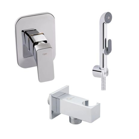 Комплект для душу Qtap Chrome: Змішувач для душу QTNAM6025102NC + Гігієнічний набір QTSETCRMA021 + Комплект для душу Qtap Chrome: Змішувач для душу QTNAM6025102NC + Гігієнічний набір QTSETCRMA021 +
