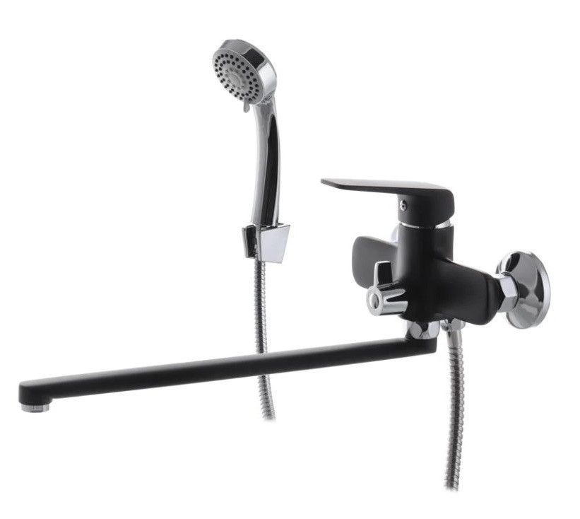 Смеситель для ванной MiX Oregon 006 Euro Black Смеситель для ванной MiX Oregon 006 Euro Black