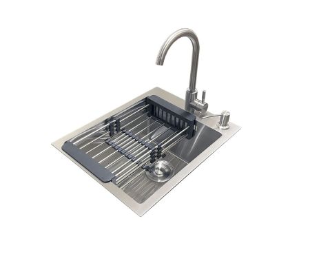 Комплект мийка + змішувач Romzha Arta U-350S (A)