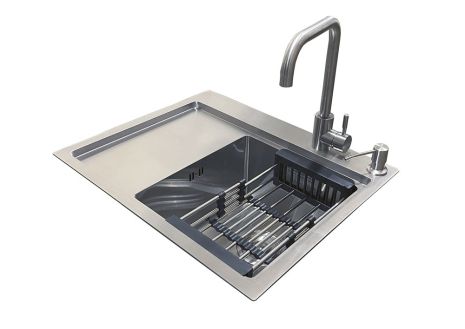 Комплект мийка + змішувач Romzha Caravela 58R (B)