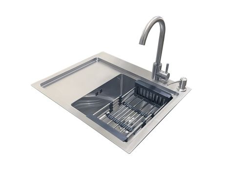 Комплект мийка + змішувач Romzha Caravela 58R (A)