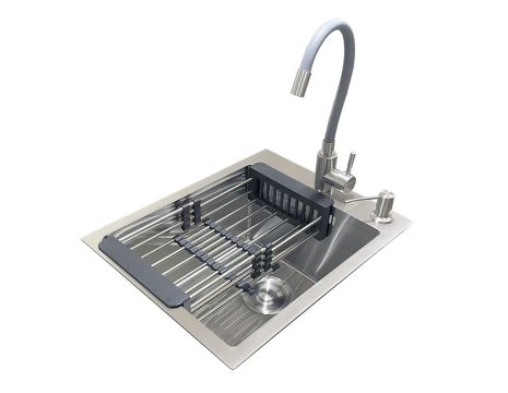 Комплект мийка + змішувач Romzha Arta U-350S (С)