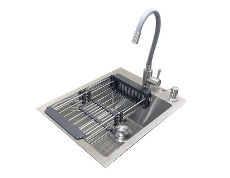 Комплект мийка + змішувач Romzha Arta U-350S (С)