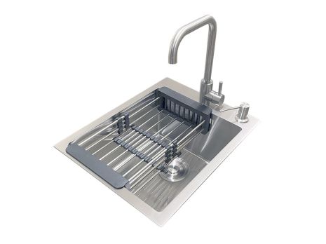 Комплект мийка + змішувач Romzha Arta U-350S (B)