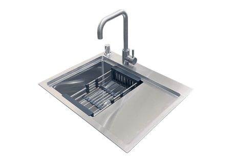 Комплект мийка + змішувач Romzha Caravela 58L (B)