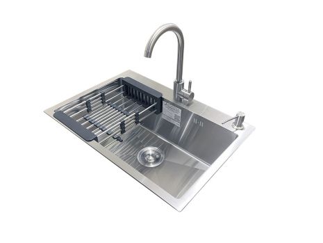 Комплект мийка + змішувач Romzha Arta U-600S (A)