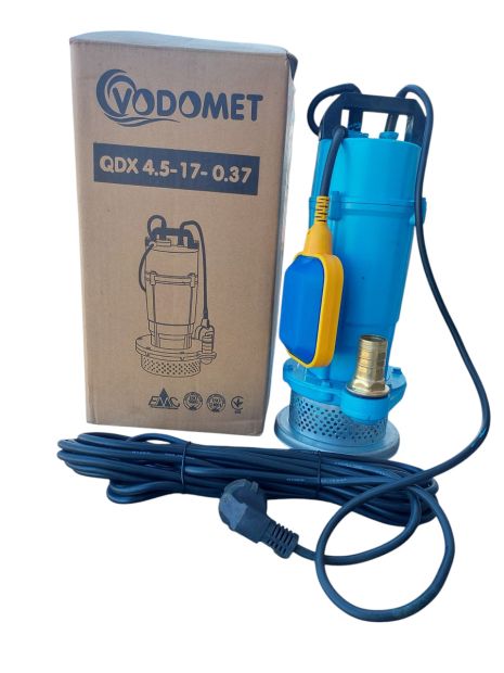 Дренажний занурювальний насос VDMT QDX 4.5-17-0.37 Дренажний занурювальний насос VDMT QDX 4.5-17-0.37