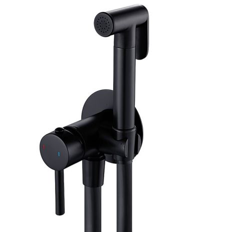 Змішувач для гігієнічного душу MIX Hans 002 Black