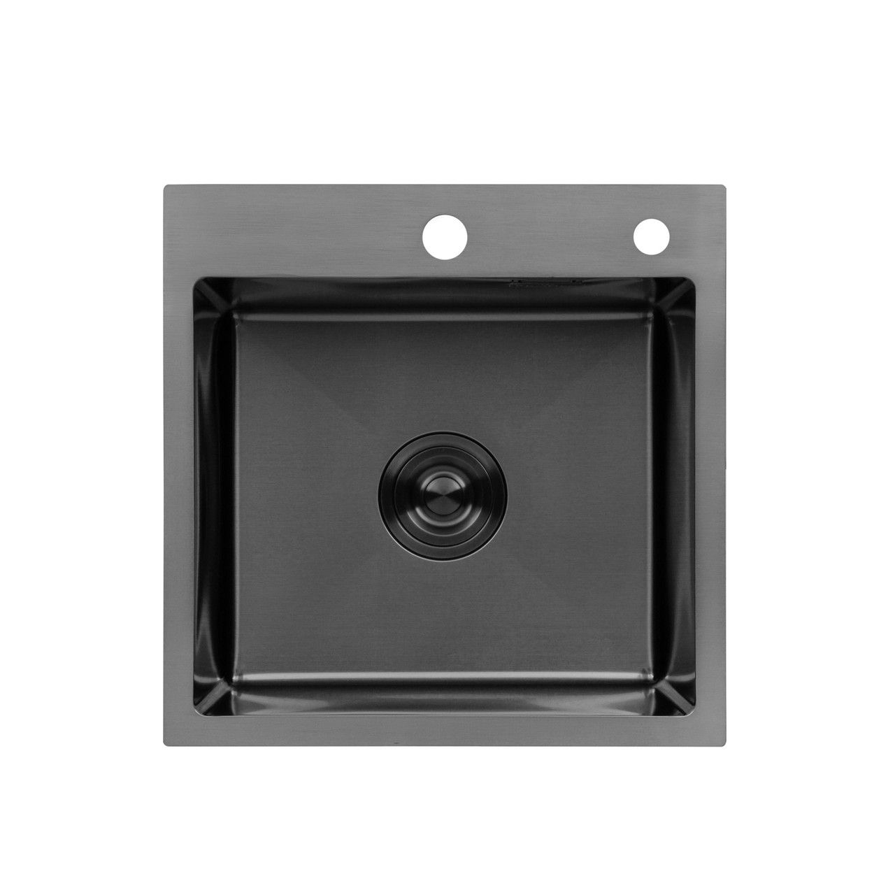 Кухонна мийка Kroner KRP Schwarze — 4545HM PVD (3.0/1.0 мм) Кухонна мийка Kroner KRP Schwarze — 4545HM PVD (3.0/1.0 мм)