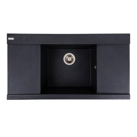 Гранітна мийка для кухні Platinum 9651 ATLAS матовий Карбон Гранітна мийка для кухні Platinum 9651 ATLAS матовий Карбон