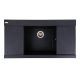 Гранітна мийка для кухні Platinum 9651 ATLAS матовий Карбон Гранітна мийка для кухні Platinum 9651 ATLAS матовий Карбон