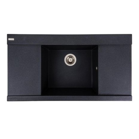 Гранитная мойка для кухни Platinum 9651 ATLAS матовый Карбон Гранитная мойка для кухни Platinum 9651 ATLAS матовый Карбон