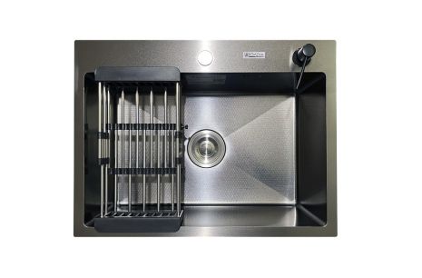 Кухонна мійка Romzha Arta Carbon U-550 Space Gray