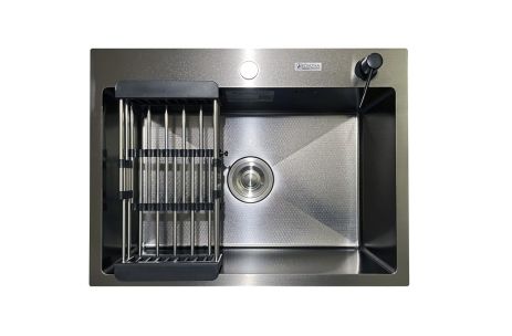 Кухонна мийка Romzha Arta Carbon U-550 Space Gray Кухонна мийка Romzha Arta Carbon U-550 Space Gray