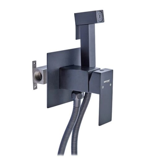 Змішувач для гігієнічного душу MiX Kub 333 Black Змішувач для гігієнічного душу MiX Kub 333 Black