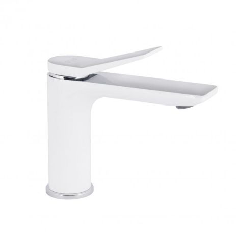 Змішувач для раковини Qtap Presto QTPRE270CRW45576 Chrome/White