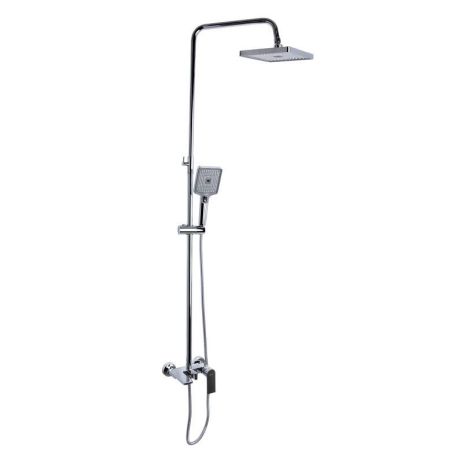Душевая система универсальная Qtap Aries на три потребителя (с изливом) QTARI111CRM45560 Chrome Душевая система универсальная Qtap Aries на три потребителя (с изливом) QTARI111CRM45560 Chrome