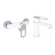 Набор смесителей Latwa 001 + Latwa 010 White