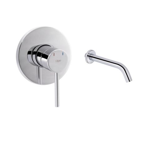 Комплект для умывальника Qtap Spring Chrome: Смеситель QTSPRCRM 0101 + излив QTVYT246CRM45930 Комплект для умывальника Qtap Spring Chrome: Смеситель QTSPRCRM 0101 + излив QTVYT246CRM45930