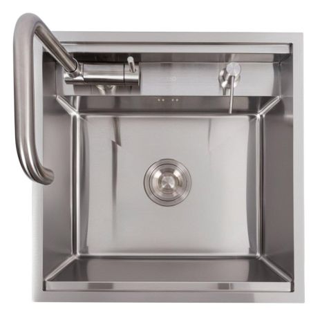 CM 50*50 Мийка прихована нержавійка Valeso Handmade (змішувач в комплекті)
