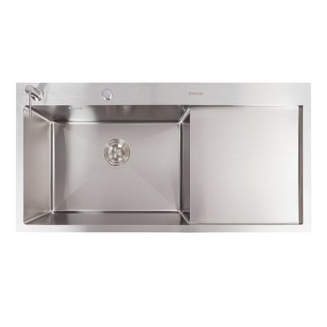 CM 100*50 L Мийка нержавійка Valeso Handmade (круглий сифон 3,0/0,8) CM 100*50 L Мийка нержавійка Valeso Handmade (круглий сифон 3,0/0,8)