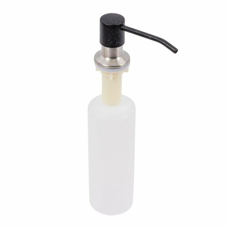 Дозатор для рідкого мила SA001 Platinum (Brushed) Чорний металік